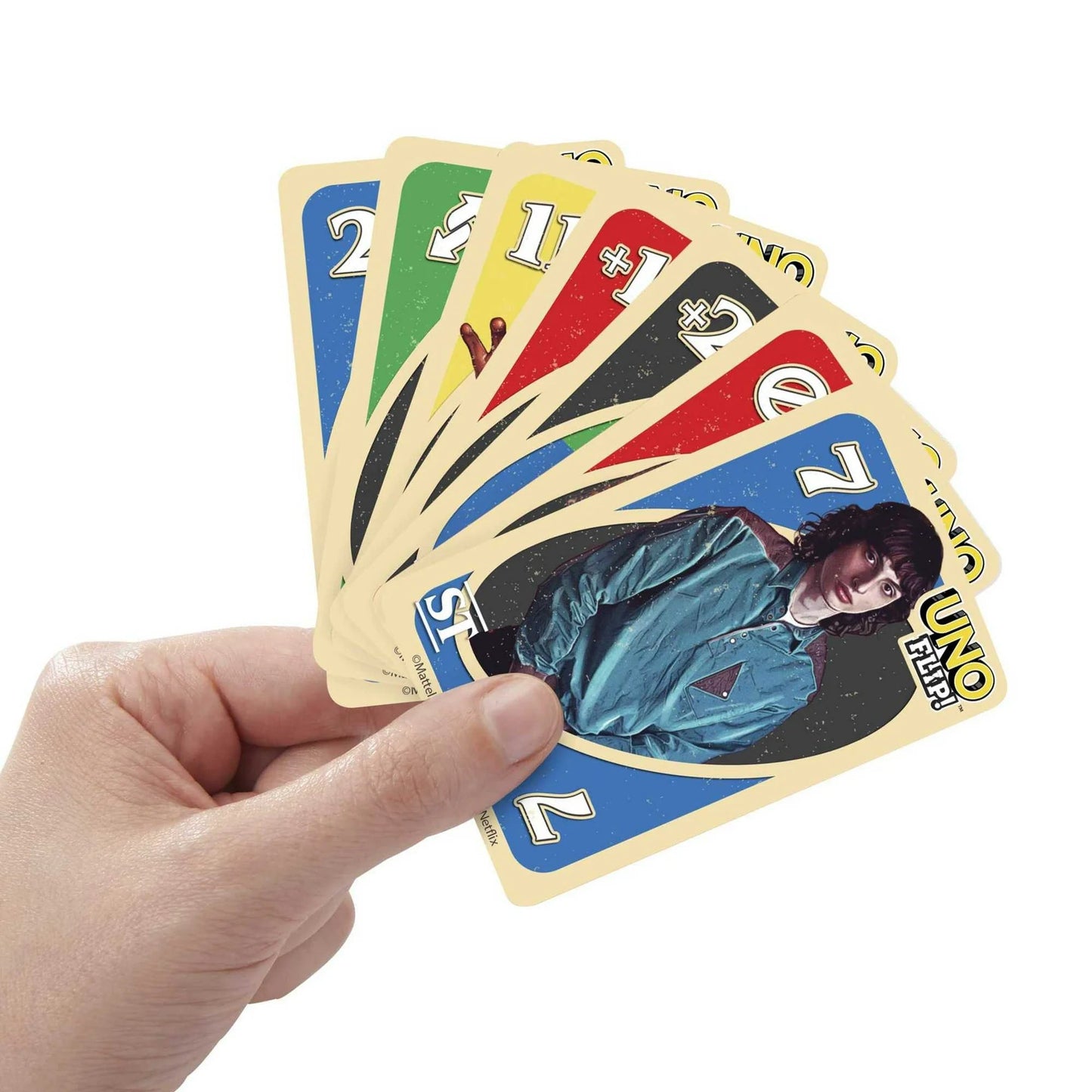 UNO Flip! Stranger Things Card Game for Adults & Teens with Double-Sided Cards & 2 Special Rules nirvanaguru
