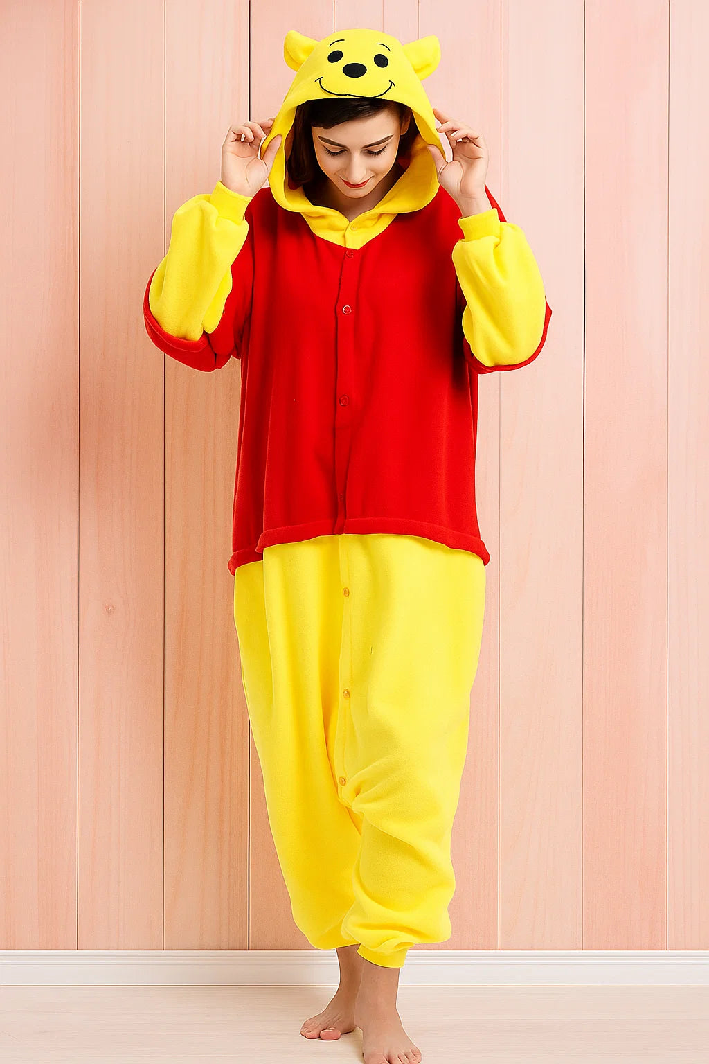 Beauty Shine Unisex Adult Onesie One Piece Pajamas Cosplay Cartoon Costume Halloween Christmas Sleepwear Jumpsuit Homewear nirvanaguru
