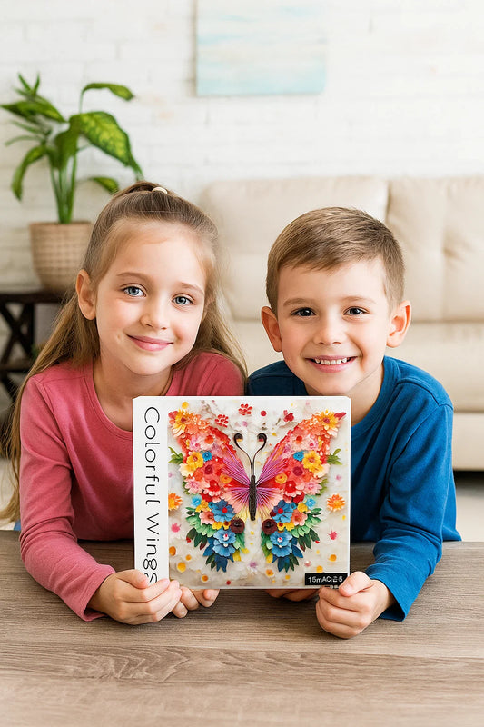 Butterfly Puzzles for Adults 1000 Pieces, Challenging Colorful Flower Butterflies Puzzles with Paper Art, Difficult Animal Plant Jigsaw Puzzles for Adults nirvanaguru