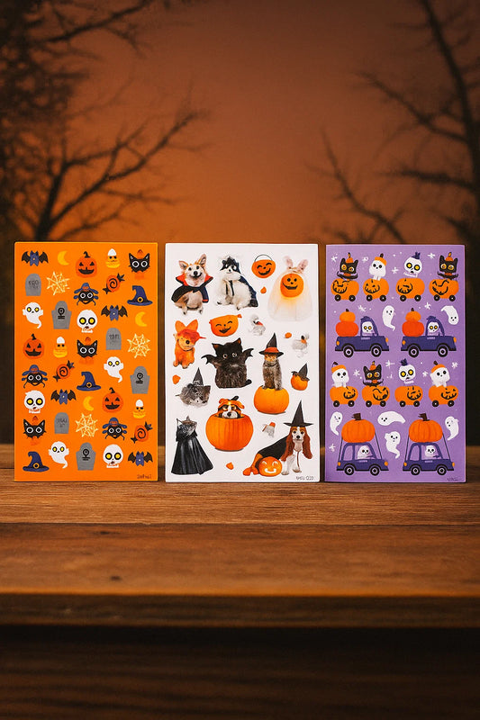 270ct Halloween Sticker Pack for Kids' Photo Pets Nirvana Guru