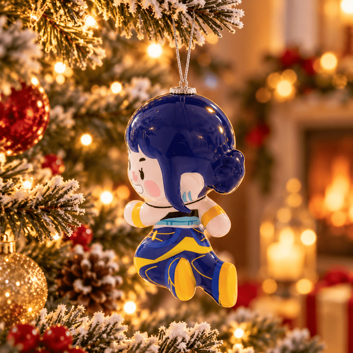 KPop Demon Hunters HUNTR/X Holiday Ornament Collection – Rumi, Mira & Zoey Character Tree Decorations, Complete 3-Piece Set