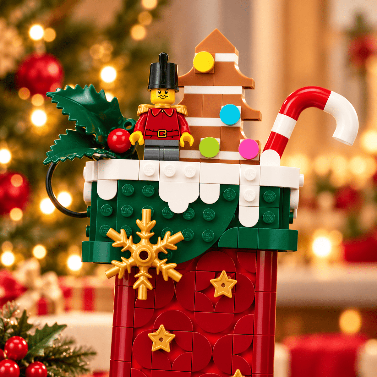 LEGO Christmas Stocking Hanging Decoration 40958