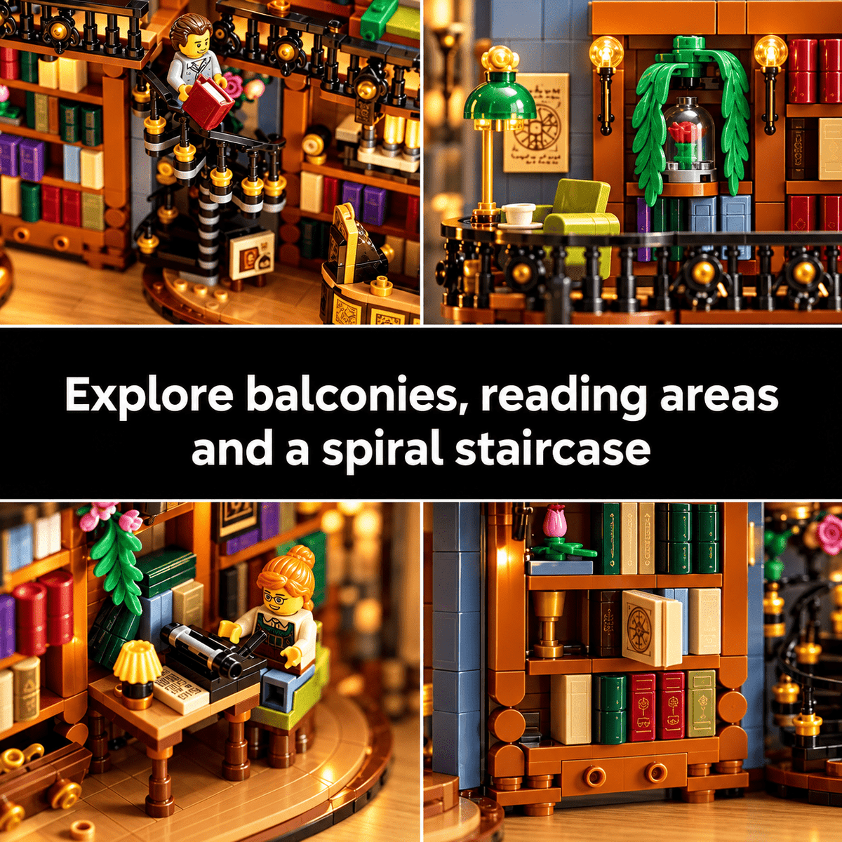 LEGO Icons Bookstore: Book Nook Building Set 11379