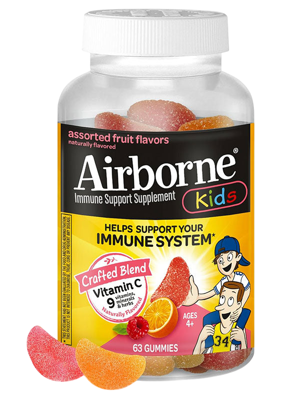 Airborne KIDS 500mg Vitamin C Gummies - Nirvana Guru