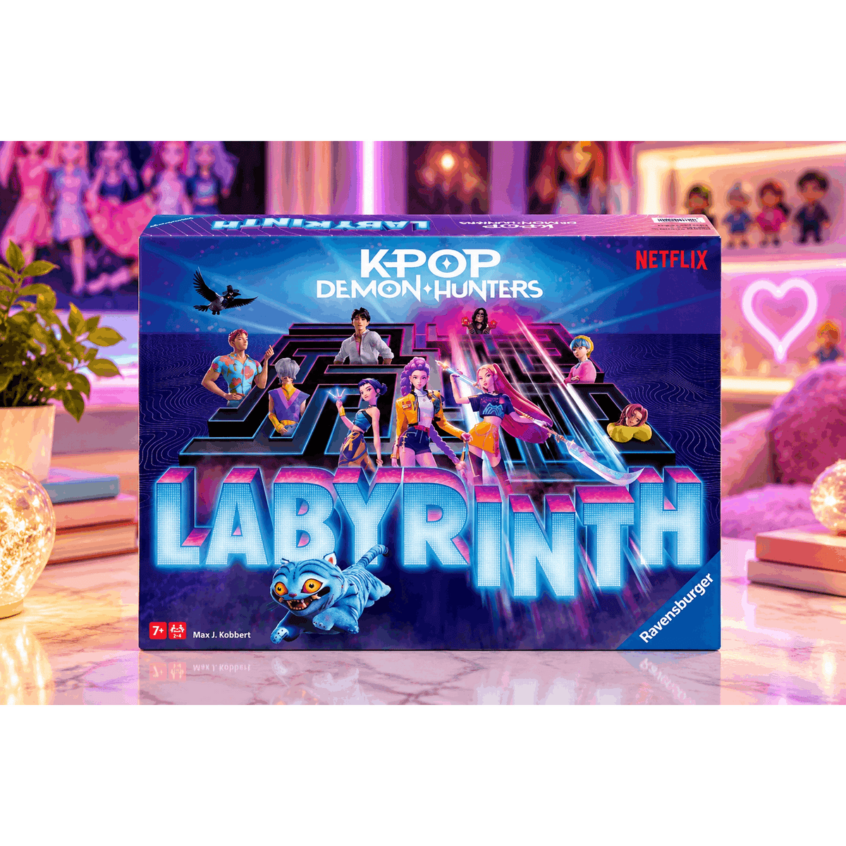 Ravensburger KPop Demon Hunters Labyrinth Board Game