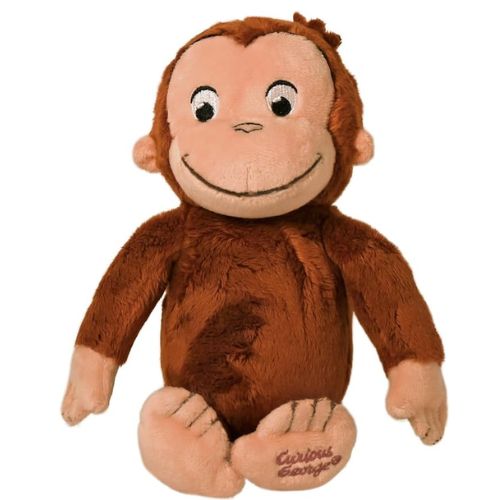 KIDS PREFERRED Curious George Monkey Stuffed Animal Plush Toys Soft Cutest Cuddle Plushie Gifts for Baby and Toddler Boys and Girls - 8 Inches nirvanaguru
