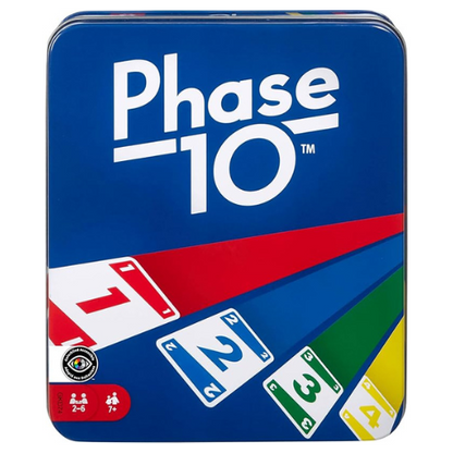 Mattel Games Phase 10 Card Game with 108 Cards, Makes a Great Gift for Kids, Family or Adult Game Night, Ages 7 Years and Older nirvanaguru