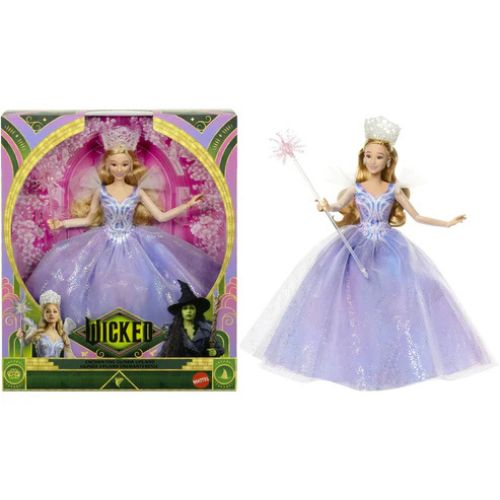 Universal Pictures’ Wicked: For Good Deluxe Glinda Doll with Movie-Inspired Outfit & 3 Accessories nirvanaguru