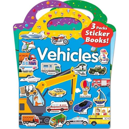 Reusable Sticker Book for Toddlers 2-4 Years, Stickers for Kids, Toddler Sticker Book Ages 1-3, Toddler Craft Activities, Toddlers Travel Toys Ages 2+ Boy Girl Birthday Gifts nirvanaguru