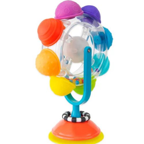 Sassy Rainbow Wheel High Tray Toy, Age 6+ Months nirvanaguru
