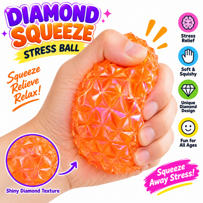 Diamond Squishy Fidget Toys -Slow Rising Kids Squishy Toys - Sensory Toys