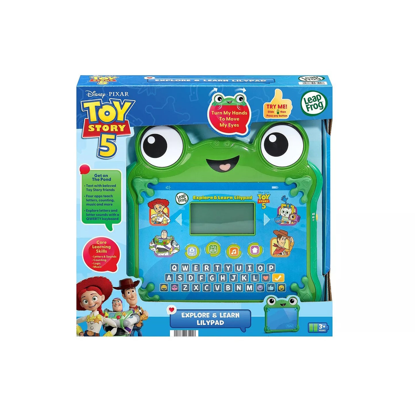 LeapFrog Disney and Pixar Toy Story 5 Explore and Learn Lilypad pixar
