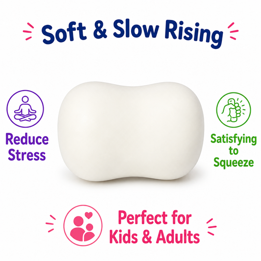 Soap Squishy Slow Rising Stress Reduce Fidget Toy for Adults - Sensory Squeeze Toy - Realistic Soap Design - Stocking Stuffer - Office Use Nirvana Guru