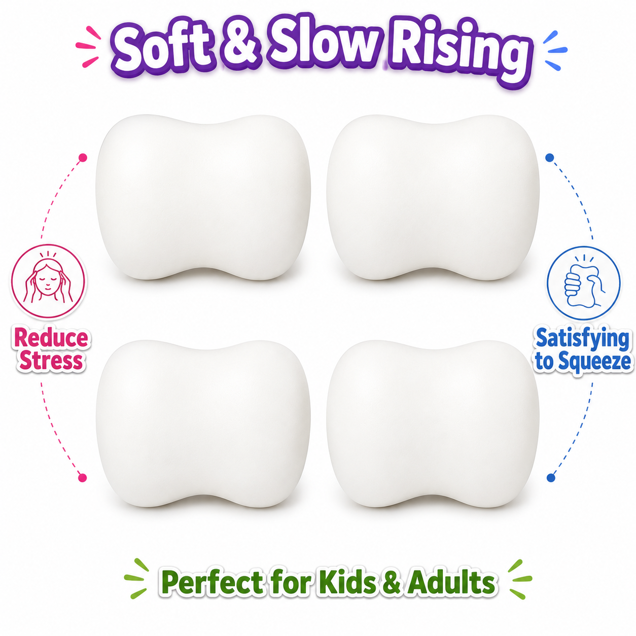 Soap Squishy Slow Rising Stress Reduce Fidget Toy for Adults - Sensory Squeeze Toy - Realistic Soap Design - Stocking Stuffer - Office Use Nirvana Guru