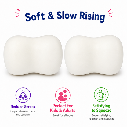 Soap Squishy Slow Rising Stress Reduce Fidget Toy for Adults - Sensory Squeeze Toy - Realistic Soap Design - Stocking Stuffer - Office Use Nirvana Guru