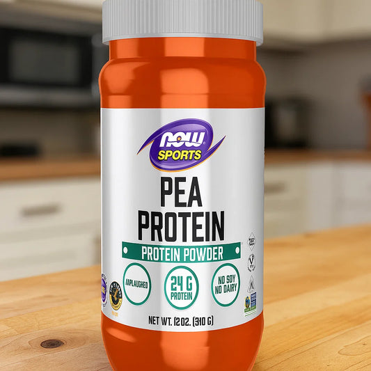 NOW Foods Sports Nutrition, Pea Protein 24 g, Fast Absorbing, Unflavored Powder, 2-Pound Nirvana Guru
